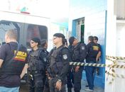 Reconstituição da morte de agente