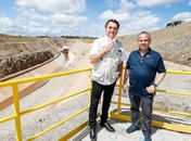 Rogério Marinho e Jair Bolsonaro 