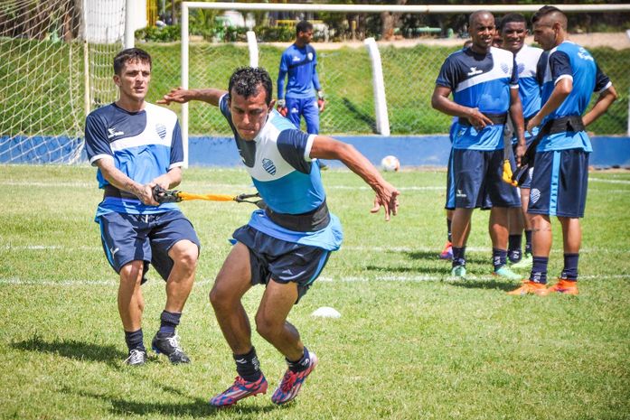 Didira em treinamento pelo CSA