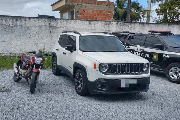 Homens são presos por receptação e três veículos são apreendidos em Maceió