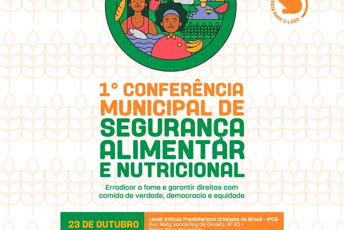 Prefeitura de Delmiro Gouveia realiza 1ª Conferência Municipal de Segurança Alimentar e convida população a participar