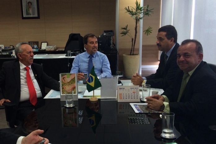 Na oportunidade, Marlan falou sobre a necessidade da construção de uma adutora nas nascentes do Povoado Olho d’Água da Pedra