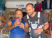  Em visita a Alagoas, Eduardo Bolsonaro surpreende eleitor do pai em Passo do Camaragibe