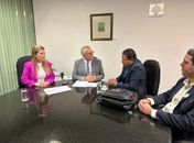 Prefeito Júlio Cezar e senador Renan Calheiros alinham investimentos para Palmeira