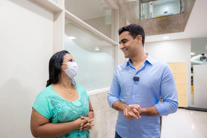 Prefeito JHC recebe primeiros pacientes internados no Hospital da Cidade de Maceió