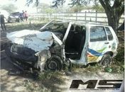 Acidente com carro da prefeitura de Canapi deixa um morto e outro ferido em Maravilha