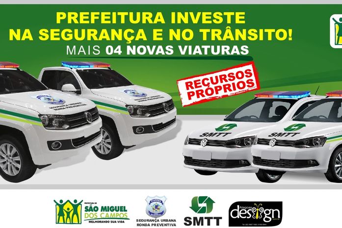 Prefeito George Clemente entregará mais sete novos veículos à população segunda-feira, 19