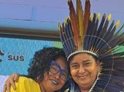 
Em Joaõ Pessoa à mesa  da Oficina  do MS,  esta ativista falou sobre a importância da  atuação do  movimento negro, na construção da Politica Pública de Equidade
