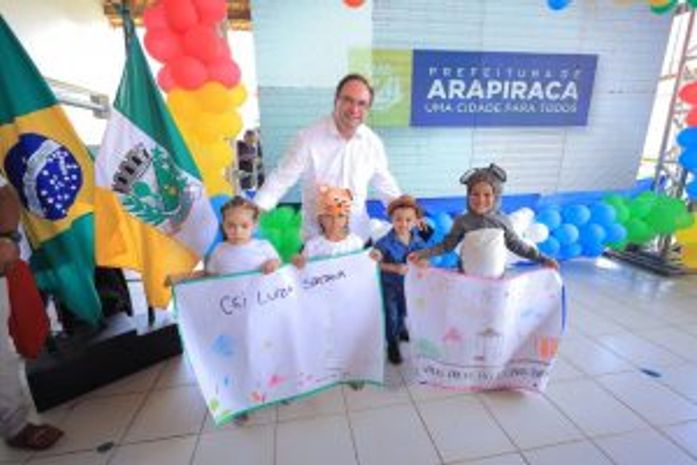 Prefeito Luciano recupera creche e beneficia comunidades com mais de 10 mil pessoas