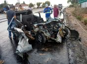 Colisão frontal deixa dois feridos na AL-220 em Alagoas