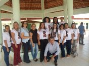 Professora Graça prestigia inauguração da Escola Professora Maria Pastora, no Pau D’arco