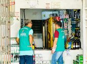 Alurb fiscaliza descarte de resíduos em comércios do bairro Petrópolis