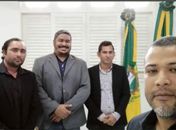 Alisson, André, Adriano e Demeval, o quarteto da oposição que vem denunciando nas redes sociais