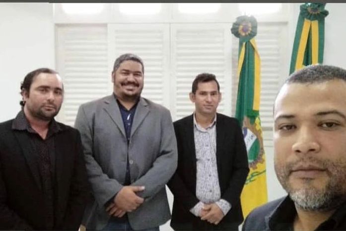 Alisson, André, Adriano e Demeval, o quarteto da oposição que vem denunciando nas redes sociais