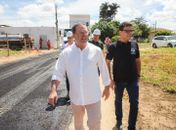 Obras de pavimentação no bairro Guaribas avançam para 54 ruas

