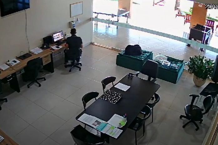 Câmera captou tremor em Arapiraca