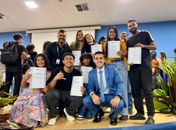 Caio Bebeto celebra qualificação de 360 jovens pelo Programa Emprega Jovem em Maceió
