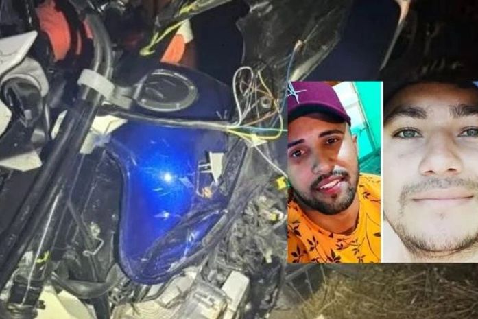 Dois homens morrem em colisão entre motocicleta e caminhão na AL-220 em Olho d’Água do Casado