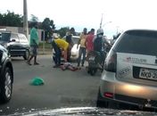 Homem fica ferido após atropelamento na BR 104, em União dos Palmares
