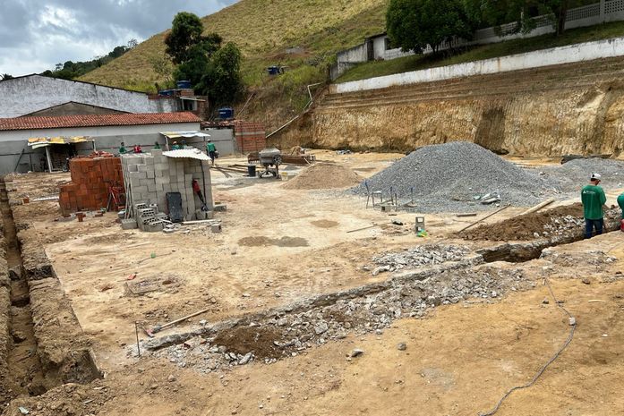 Santana do Mundaú: Obras da Escola Monsenhor Clóvis seguem a todo vapor