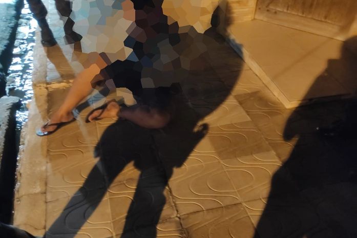 Homem foi preso em rua nas proximidades da Igreja após tentar arrombar o local.