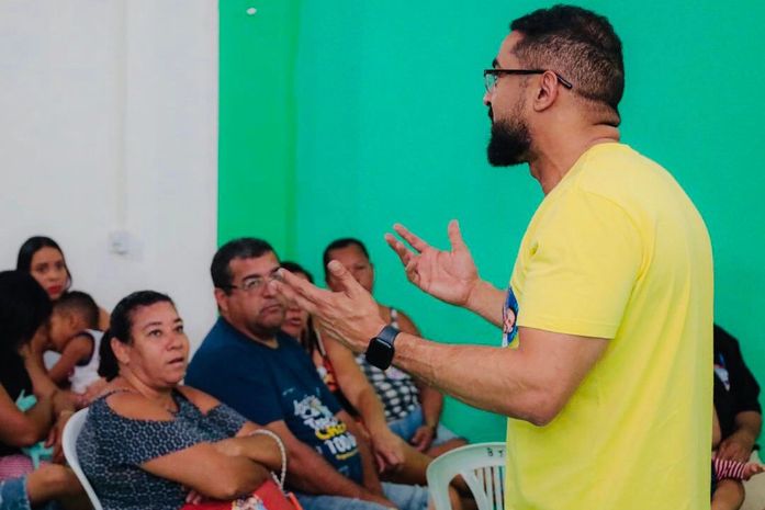 Candidato aposta na própria experiência de vida para fazer campanha diferente