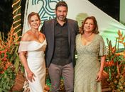 Na foto, as sócias da A Fórmula Alagoas Arlene Machado e Rita Andrade e o diretor de operações comerciais nacional, Bruno Costa