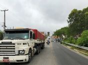 Motociclista morreu após colisão com caminhão na BR-316, em Santana do Ipanema.