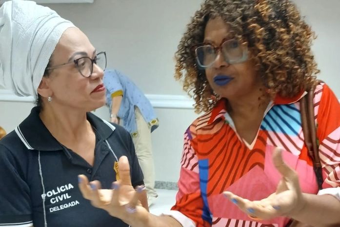 Em Sergipe, esta ativista conversou com a Delegada da Polícia Civil e Sacerdotisa Candomblecista, Meire Mansuet, da Dachri