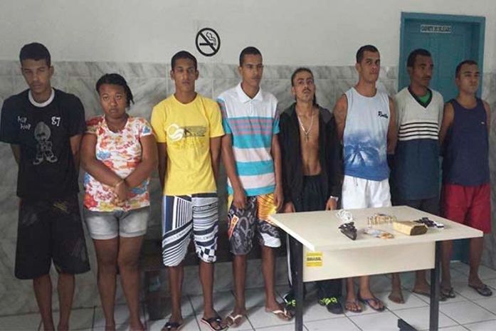 Presos foram levados para a Delegacia Regional de Santana do Ipanema