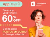 App Days da Decolar oferta até 60% de desconto em passagem aéreas