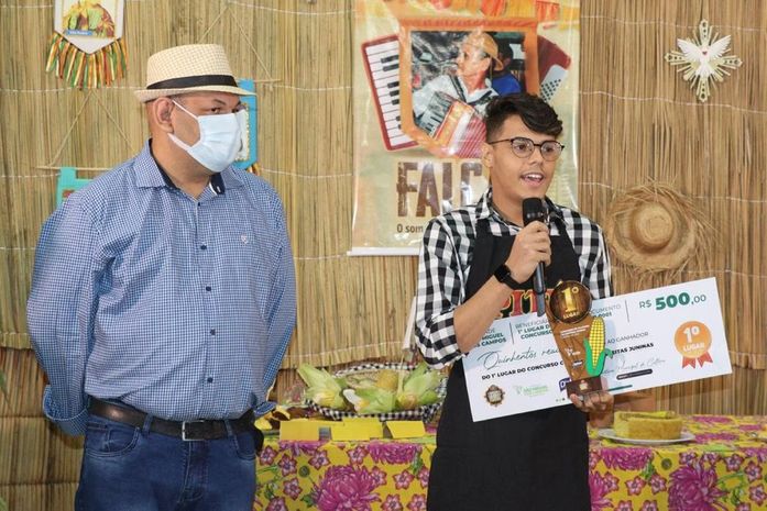 Bolo de rolo de milho com cocada cremosa é a receita vencedora do Concurso de Receitas Juninas de São Miguel dos Campos