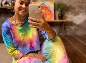 Marina Ferro: ela largou o emprego e criou uma marca especializada em tie-dye 100% feminina