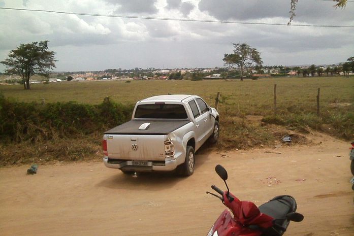 Caminhonete roubada