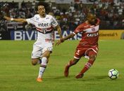 CRB perde para o São Paulo e está eliminado da Copa do Brasil