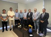 Júlio Cezar e Renan Calheiros discutem prioridades para a área da Saude em Palmeira