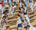 Alunos do Tempo Integral participam do Festival de Duplas Arte Capoeira nas Escolas