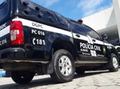 Viatura da Polícia Civil