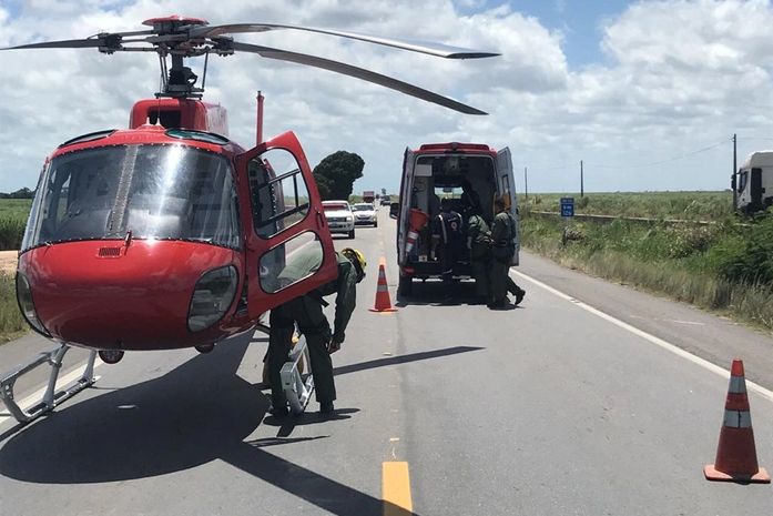 Acidente na BR-101, em Alagoas