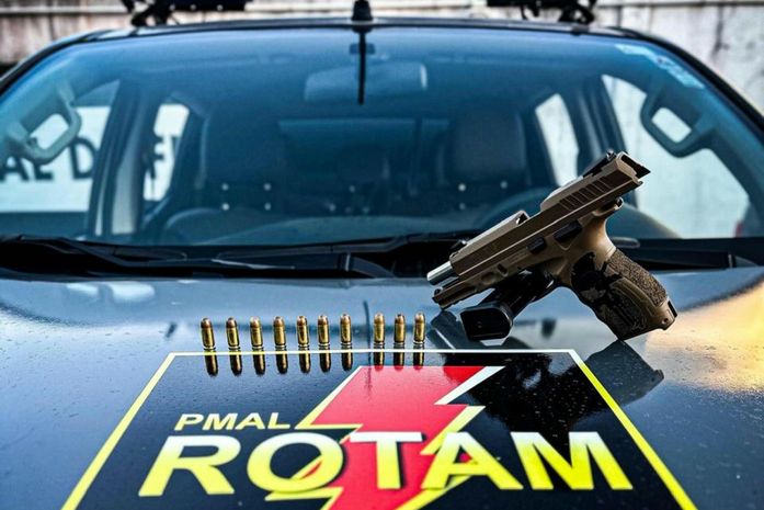 Polícia apreende nove armas de fogo em 48 horas durante ações em Maceió