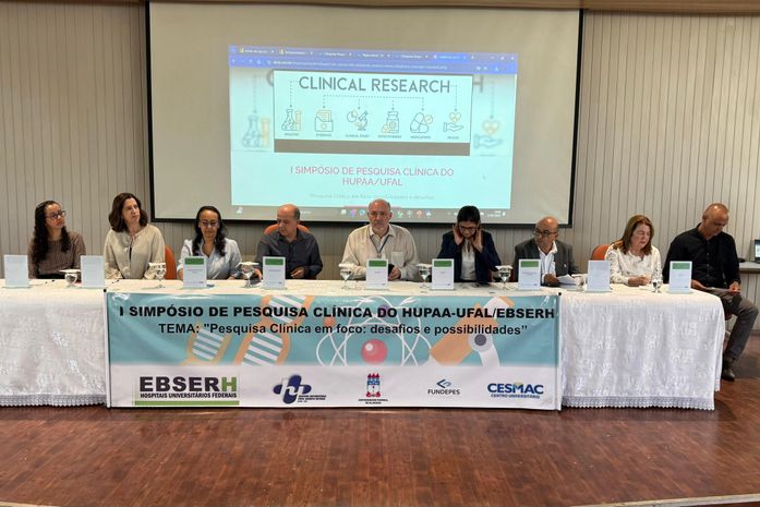 Fundepes prestigia I Simpósio Integrado e fortalece apoio à pesquisa clínica no HUPAA