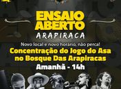 No Bosque das Arapiracas, Rock Maracatu se apresenta pela primeira vez em Arapiraca