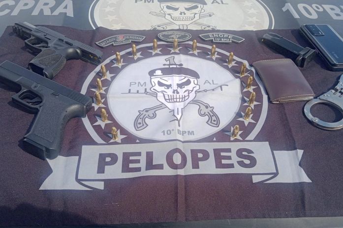 Polícia Militar frustra extorsão e prende dupla que se passava por agentes de segurança em Palmeira dos Índios
