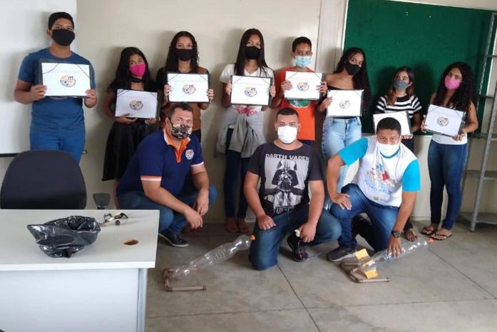 Alunos da rede municipal participam da Olimpíada Brasileira de Astronomia e Astronáutica