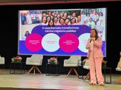 Fátima Canuto destaca papel do Legislativo no fortalecimento do voluntariado em palestra no workshop nacional da Rede Feminina