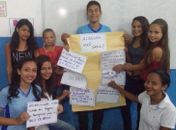 Homenagem dos alunos ao bicentenário de Alagoas