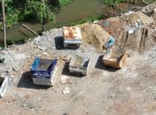 Crime ambiental: Aterro irregular é flagrado em área de preservação no Litoral Norte de Maceió

