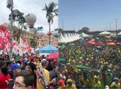 Atos de 7 de Setembro no país: Direita pede anistia; esquerda defende soberania