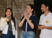 Em Ouro Branco, Rodrigo Cunha e Jó Pereira recebem apoio da prefeita Denyse e de lideranças sertanejas
