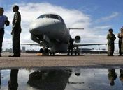 Avião da Força Aérea cai durante treinamento 
